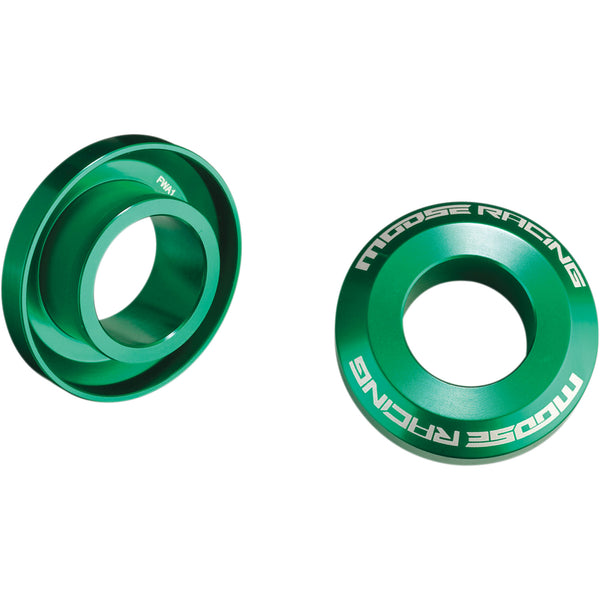 Moose Racing Fast Wheel Spacer - Rear - Green - Kawasaki W16-2301GN