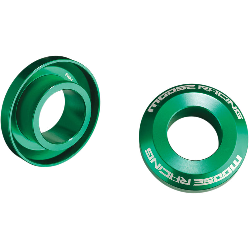 Moose Racing Fast Wheel Spacer - Rear - Green - Kawasaki W16-2301GN