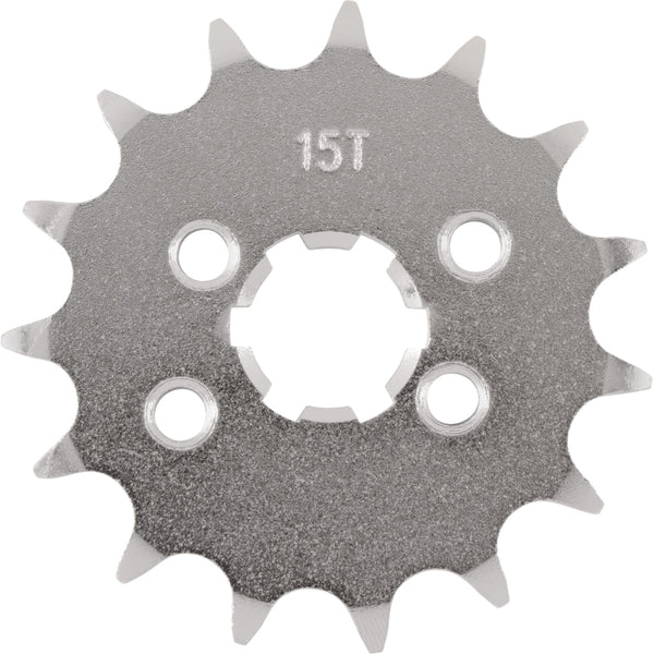 Moose Racing Front Sprocket - 15 Tooth - Suzuki/Yamaha 26-4144-15CRMO
