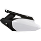 POLISPORT Side Panels - OEM Black/White - WRF 450 8604400001 by Polisport