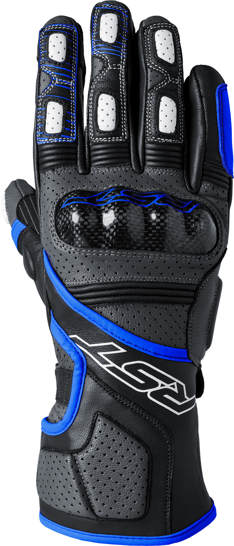 RST Fulcrum CE Glove - Grey/Blue/Black - M