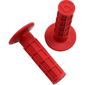 ODI Ruffian Grips Full Waffle Red