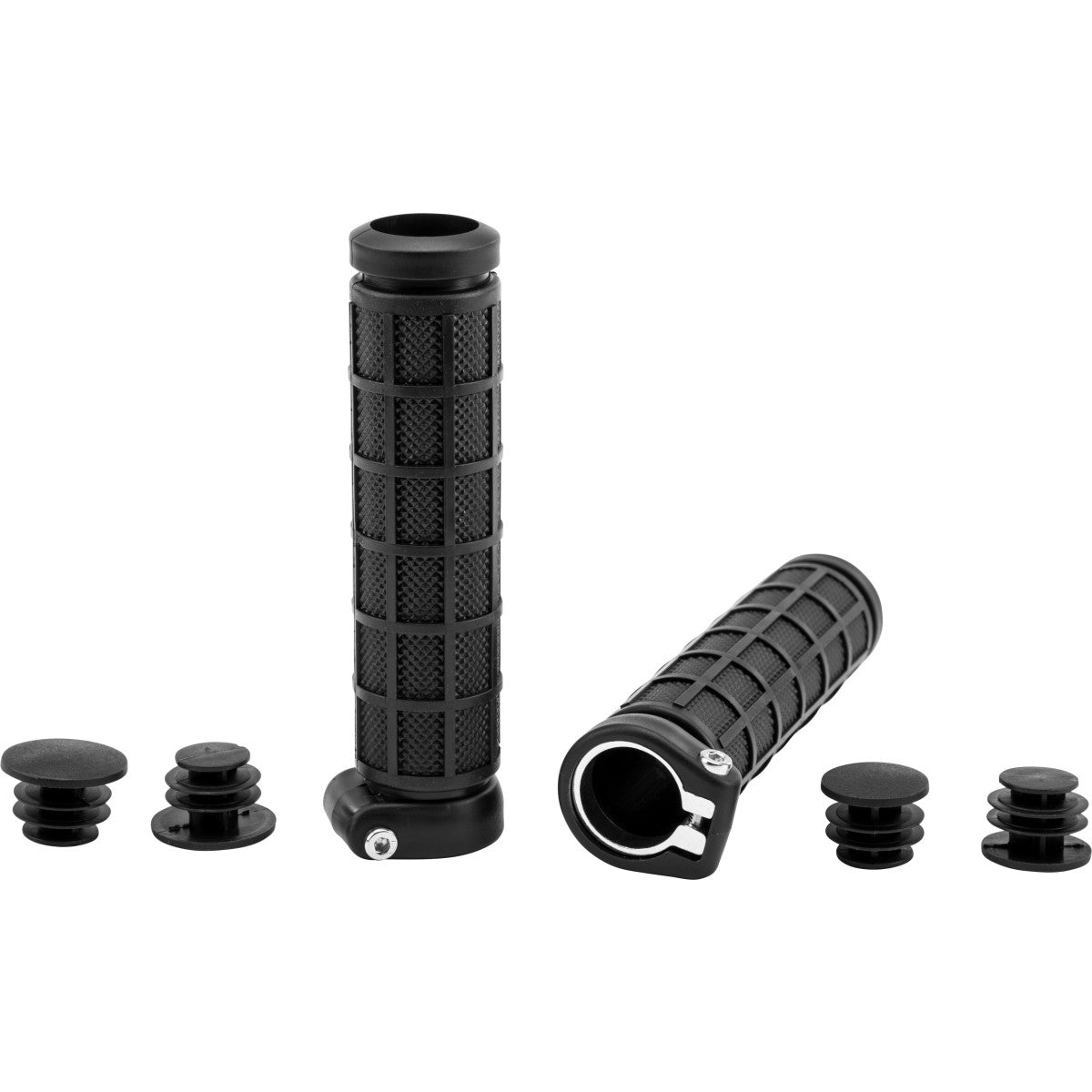 Fire Power Grip-Lock Grips Black/Black by WPS