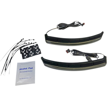 Custom Dynamics Saddle Bag Lights - Smoke Lens - Indian CD-INDBAG-SWN-S