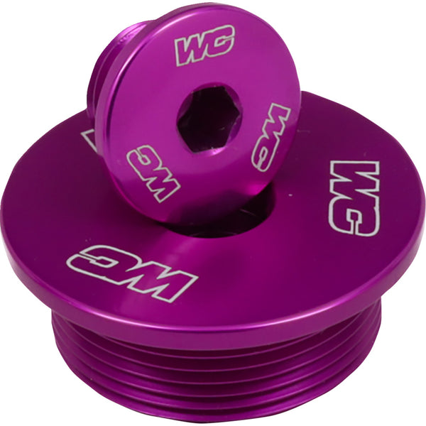 Works Connection Engine Plug - Purple - Honda 24-P604