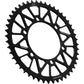 JT SPROCKETS Rear Sprocket - Kawasaki/Yamaha - Black - 48-Tooth JTA486.48BLK by JT Rear Sprockets   Aluminum/Alloy