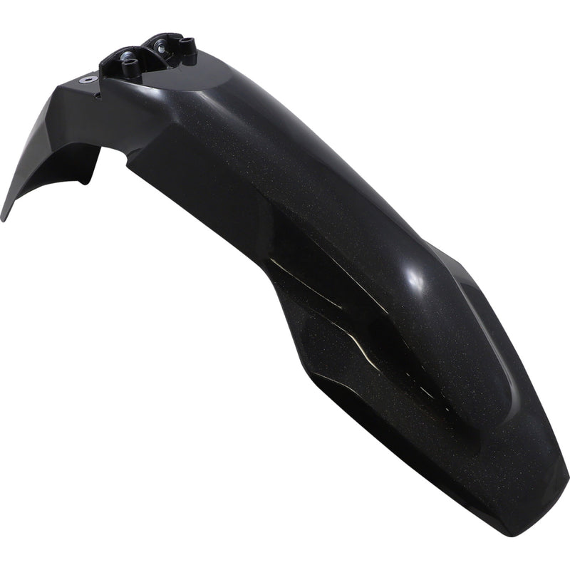 Acerbis Front Fender - Black/Metallic 2462597440