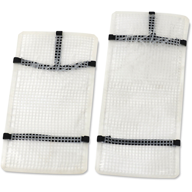 Moose Racing Mud Radiator Cover - White - Kawasaki HPRMUDKXF2504TM