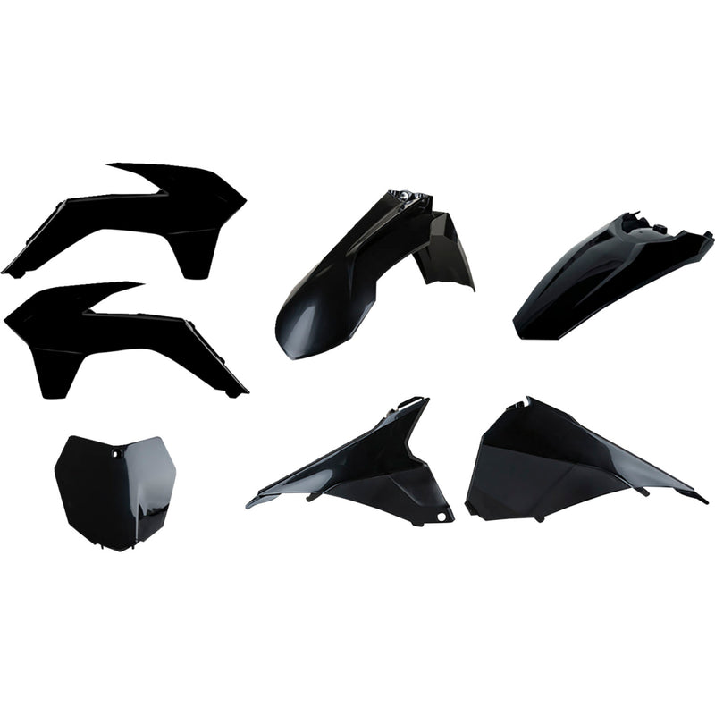 POLISPORT Body Kit - Black - SXSX-F/XC 90640 by Polisport