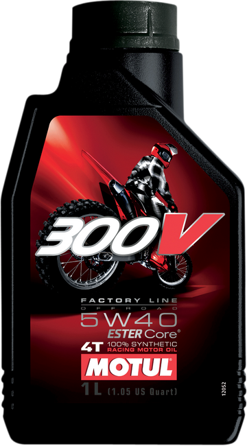 MOTUL 300V Synthetic Ester Oil - 5W-40 - 1L 104112