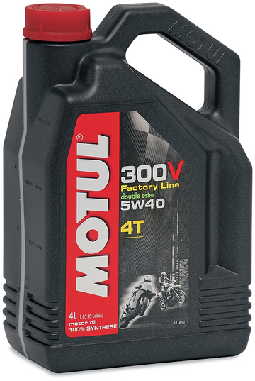 MOTUL 300V Synthetic Ester Oil - 5W-40 - 4L 104115
