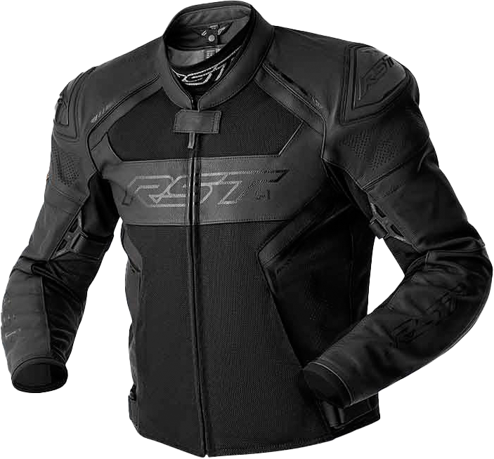 RST S1 D3O Mesh Leather CE Jacket - Black - L