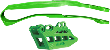 ACERBIS Chain Guide 2.0 and Slider Kit - Kawasaki KX250F/KX450F - Green 2466040006