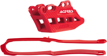 ACERBIS Chain Guide and Slider Kit - Honda CRF250R/CRF450R/RX - Red 2666240004