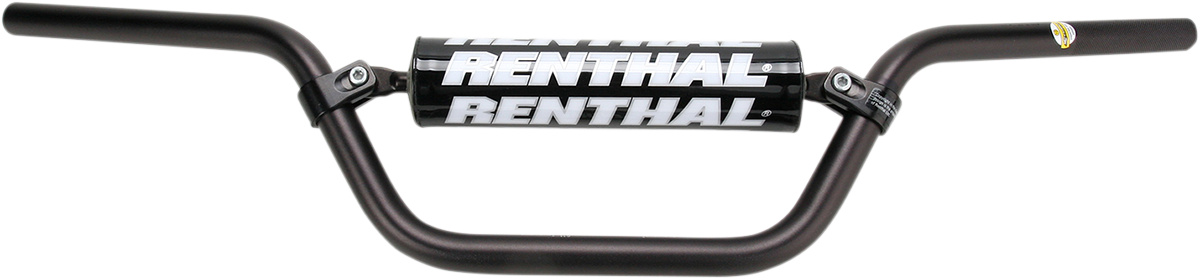 RENTHAL Handlebar - 7/8" - 611 - 110cc Playbike - Black 611-01-BK-03-219