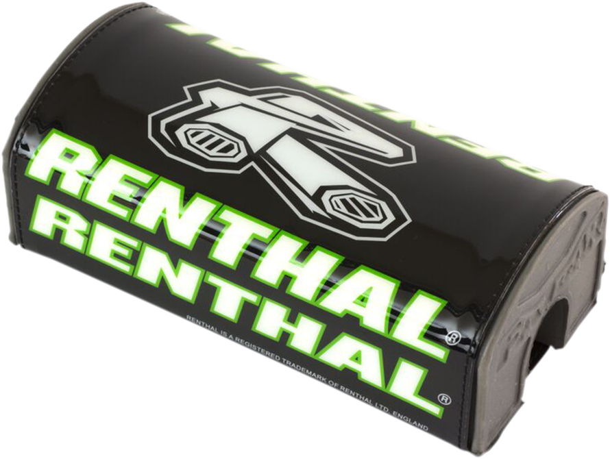 RENTHAL Handlebar Pad - Fatbar* - Team Issue - Black/Green/White P318