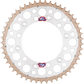 RENTHAL Twinring* Rear Sprocket - 49 Tooth - Silver 2240-520-49GPSI