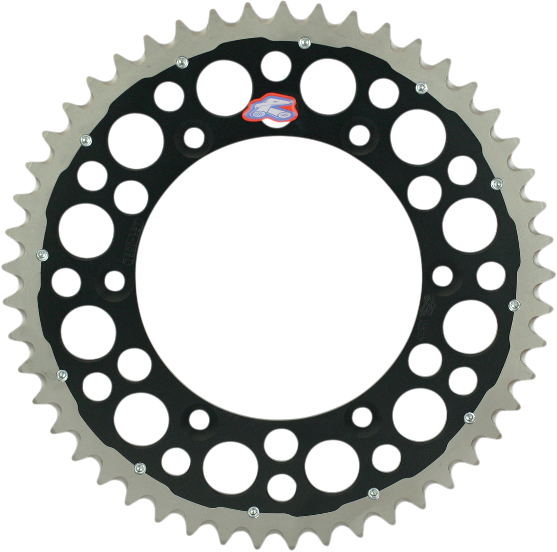 RENTHAL Twinring* Rear Sprocket - 50 Tooth - Black 1120-520-50GPBK