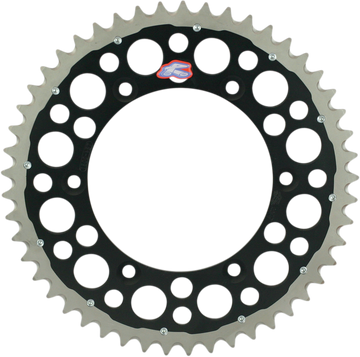 RENTHAL Twinring* Rear Sprocket - 50 Tooth - Black 1120-520-50GPBK