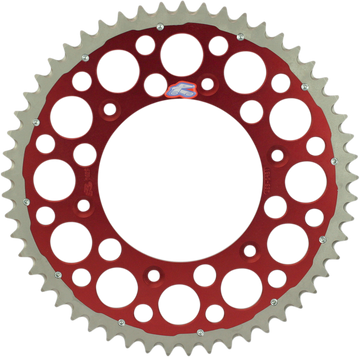 RENTHAL Twinring* Rear Sprocket - 48 Tooth - Red 1540-520-48GPRD