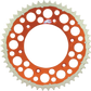 RENTHAL Twinring* Rear Sprocket - 48 Tooth - Orange 2240-520-48GPOR