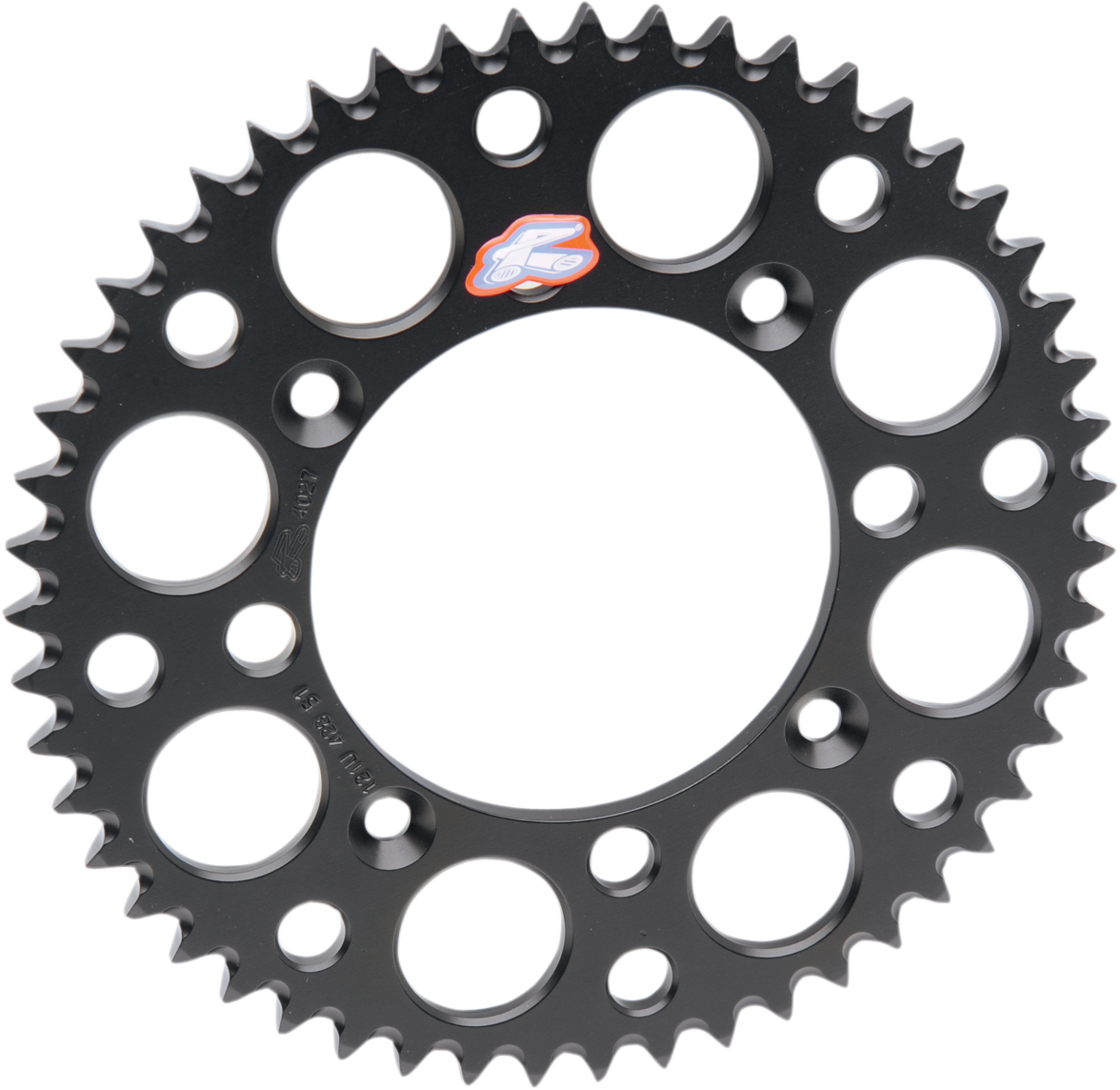 RENTHAL Sprocket - Black - 48 Tooth 112U-520-48GEBK