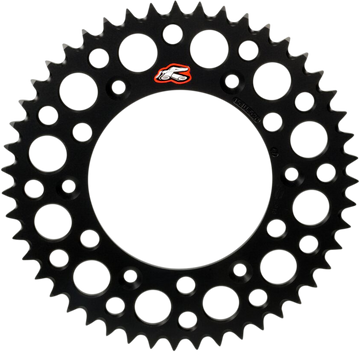 RENTHAL Twinring* Rear Sprocket - 48 Tooth - Black 1500-520-48GPBK