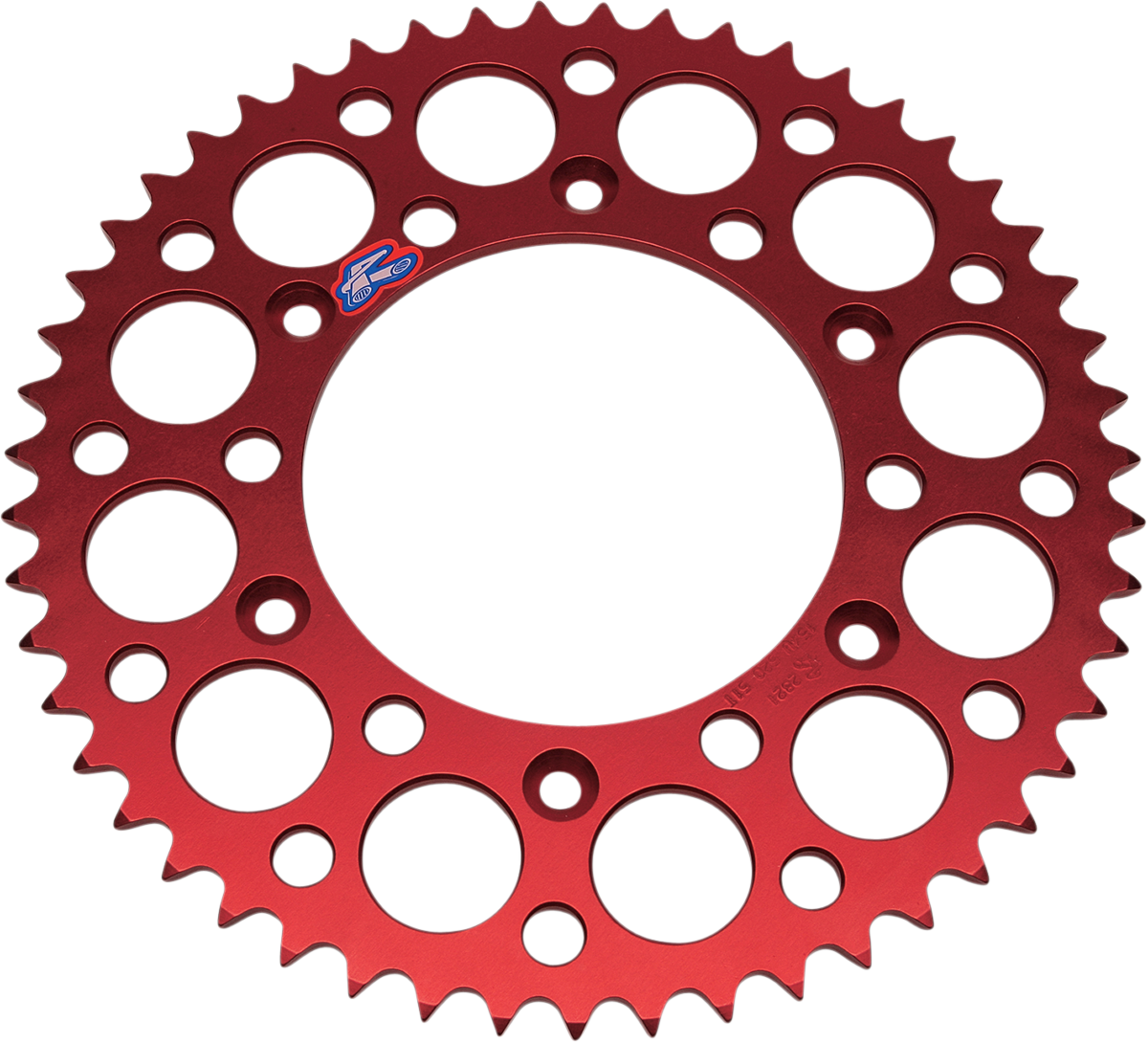 RENTHAL Sprocket - Honda - Red - 48 Tooth 154U-520-48GRRD