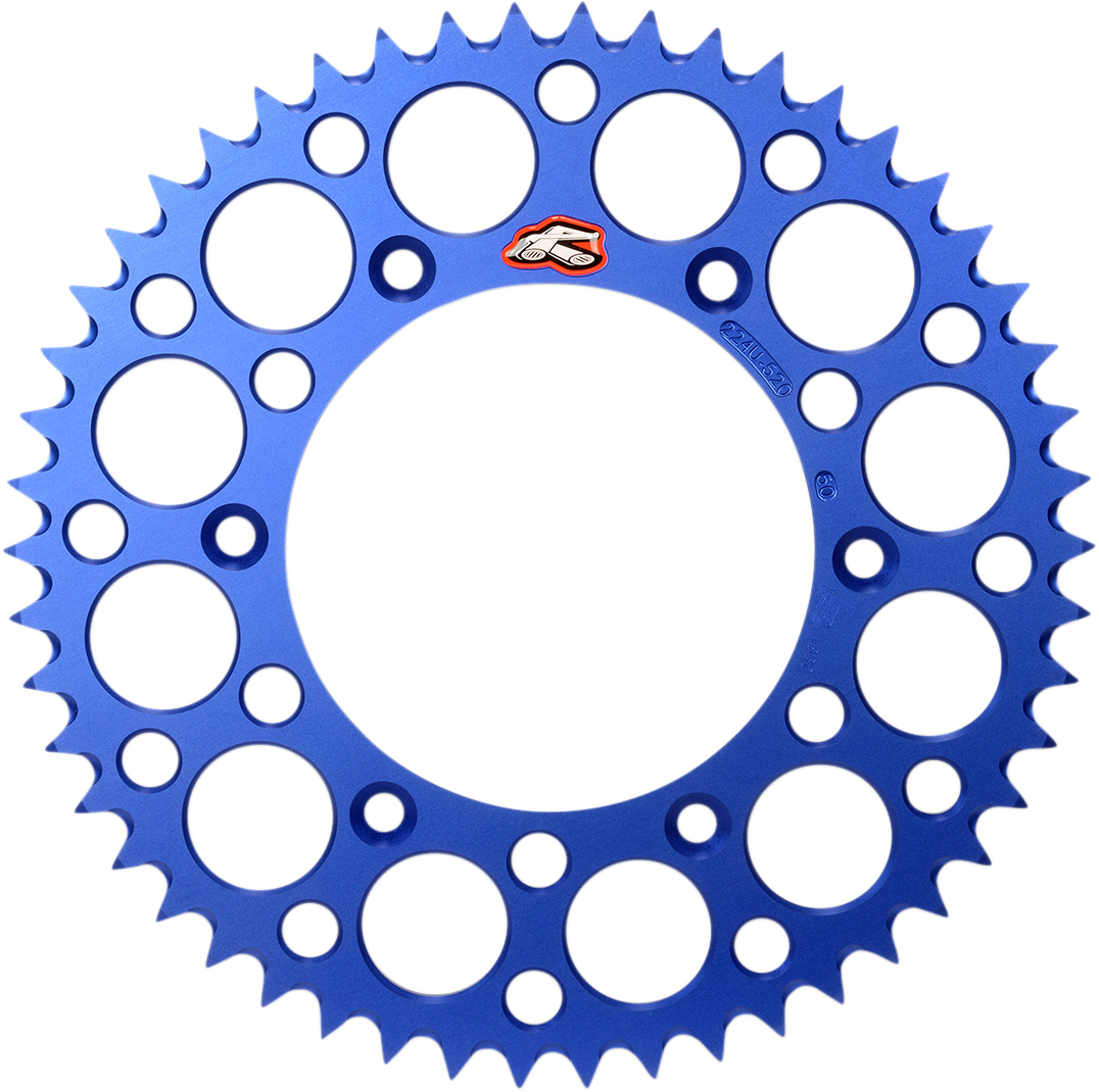 RENTHAL Rear Sprocket - Yamaha/Suzuki - Blue - 48 Tooth 121U-428-48GPBU