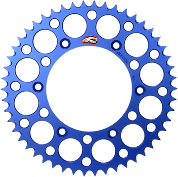 RENTHAL Rear Sprocket - Yamaha/Suzuki - Blue - 48 Tooth 121U-428-48GPBU