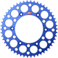 RENTHAL Rear Sprocket - Blue - 47 Tooth 121U-428-47GPBU