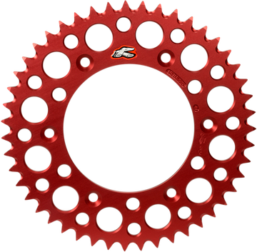 RENTHAL Sprocket - Honda - Red - 49 Tooth 189U-420-49GRRD