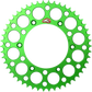 RENTHAL Rear Sprocket - 49 Tooth - Green - Kawasaki 112U-520-49GEGN