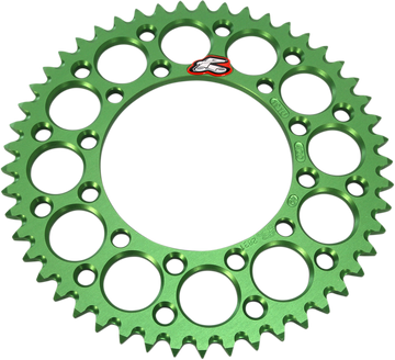 RENTHAL Sprocket - Kawasaki - Green - 49 Tooth 191U-420-49GEGN