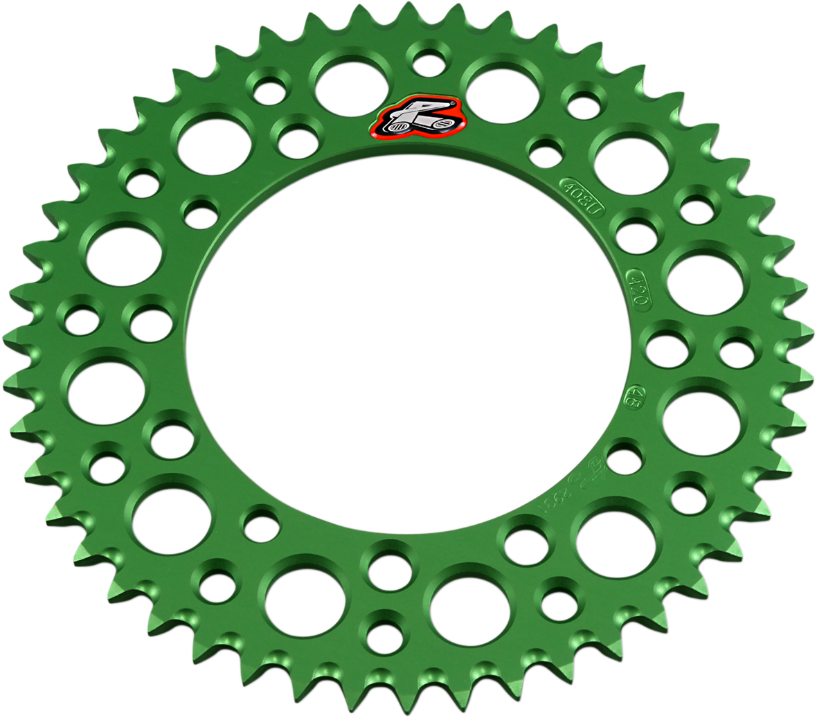 RENTHAL Sprocket - Kawasaki - Green - 48 Tooth 408U-420-48GEGN