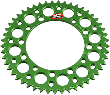 RENTHAL Sprocket - Kawasaki - Green - 49 Tooth 408U-420-49GEGN