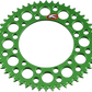 RENTHAL Sprocket - Kawasaki - Green - 50 Tooth 408U-420-50GEGN