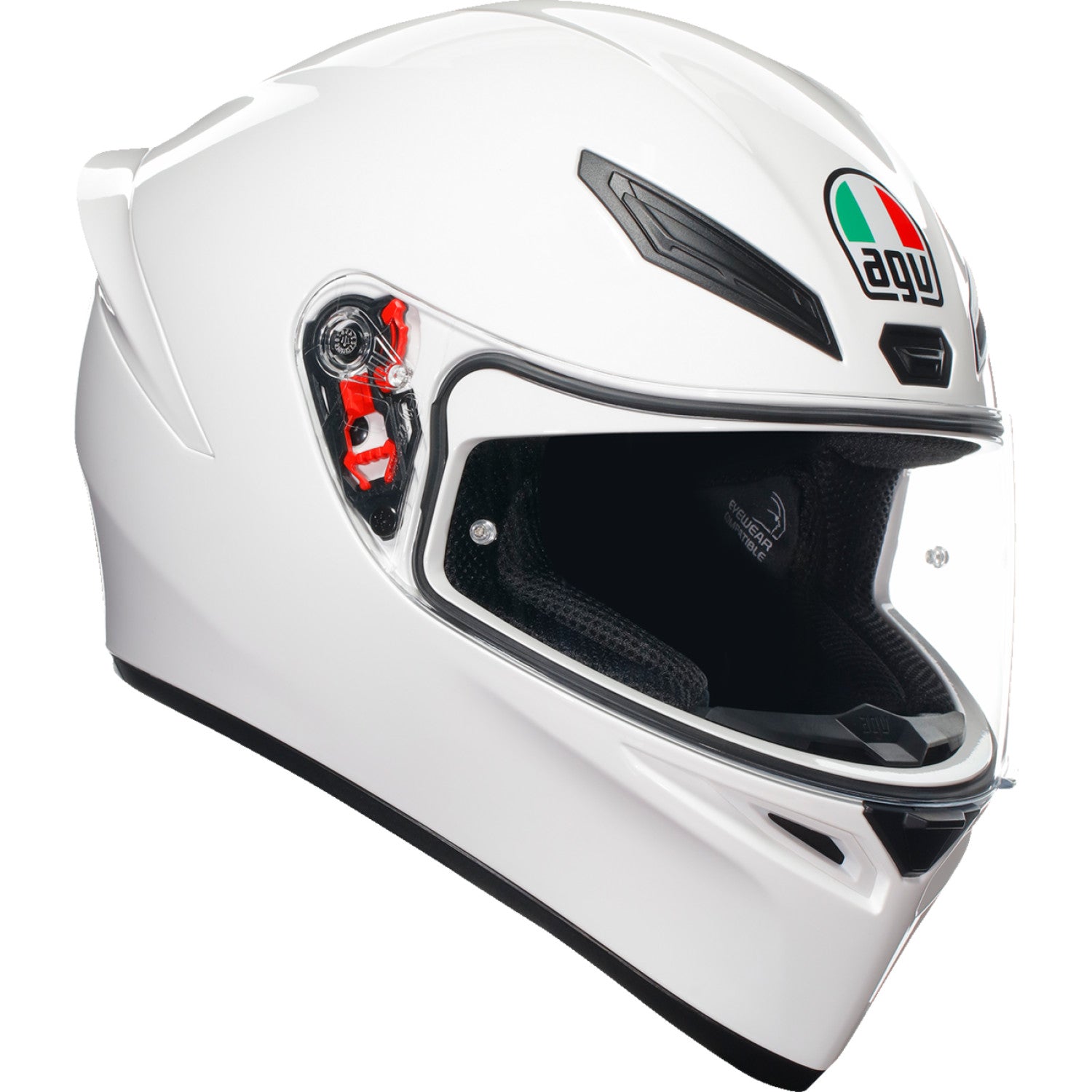 AGV K1 S Helmet - White - Small 2118394003028S | Street Full Face Adult Helmet