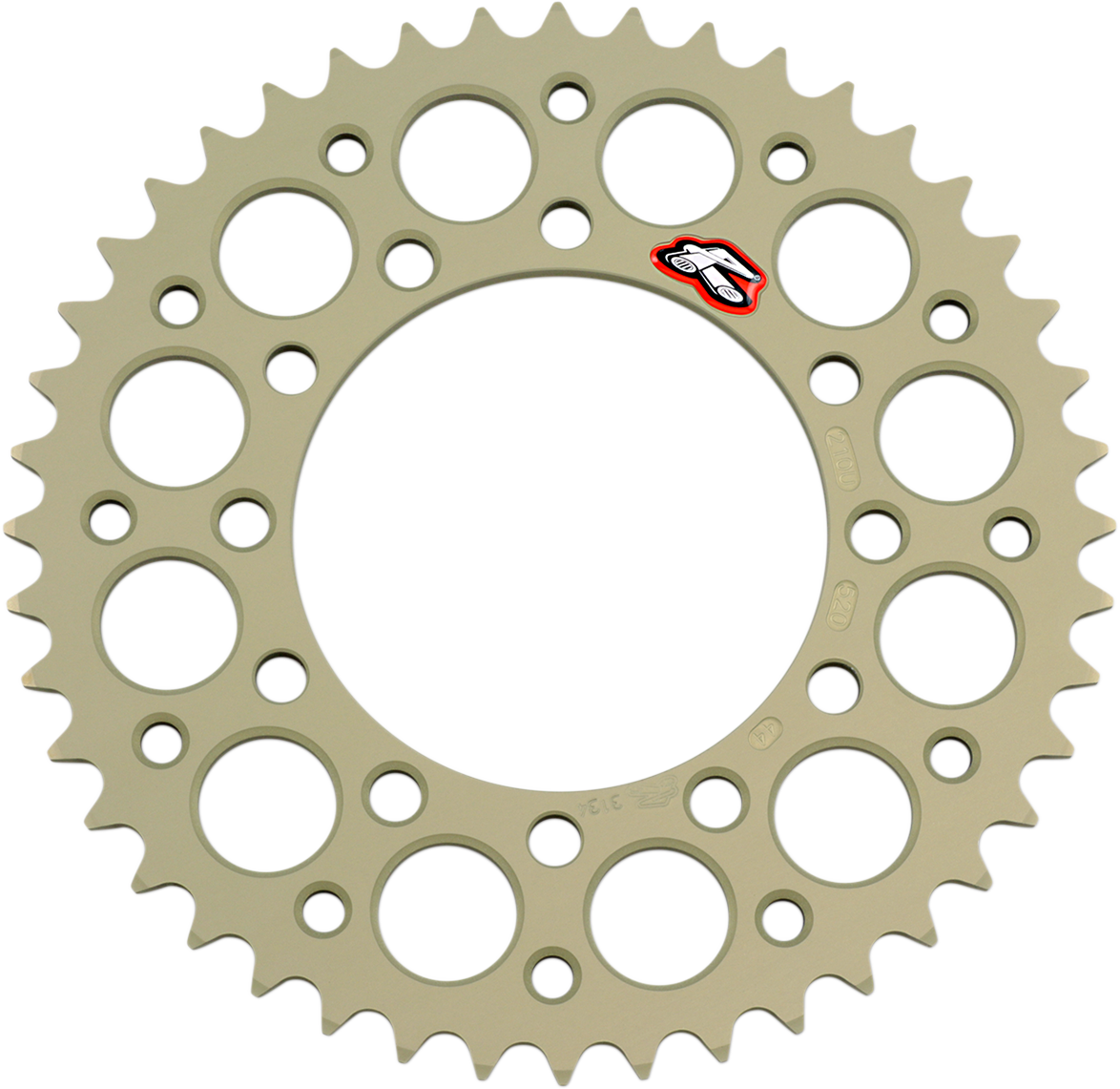 RENTHAL Sprocket - Rear - 44 Tooth 210U-520-44P-HA