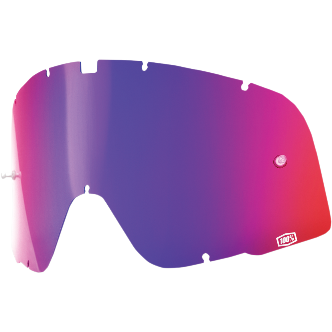 100% Barstow Lens - Red/Blue Mirror 59001-00001