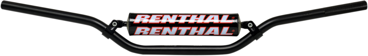 RENTHAL Handlebar - 7/8" - 722 - CR High/Ricky Johnson - Black 722-01-BK-01-185