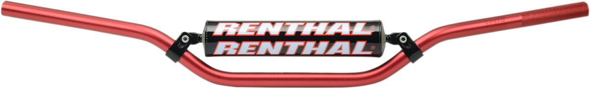 RENTHAL Handlebar - 7/8" - 722 - CR High/Ricky Johnson - Red 722-01-RD-01-185