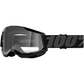 100% Strata 2 Goggles - Black - Clear 50027-00001