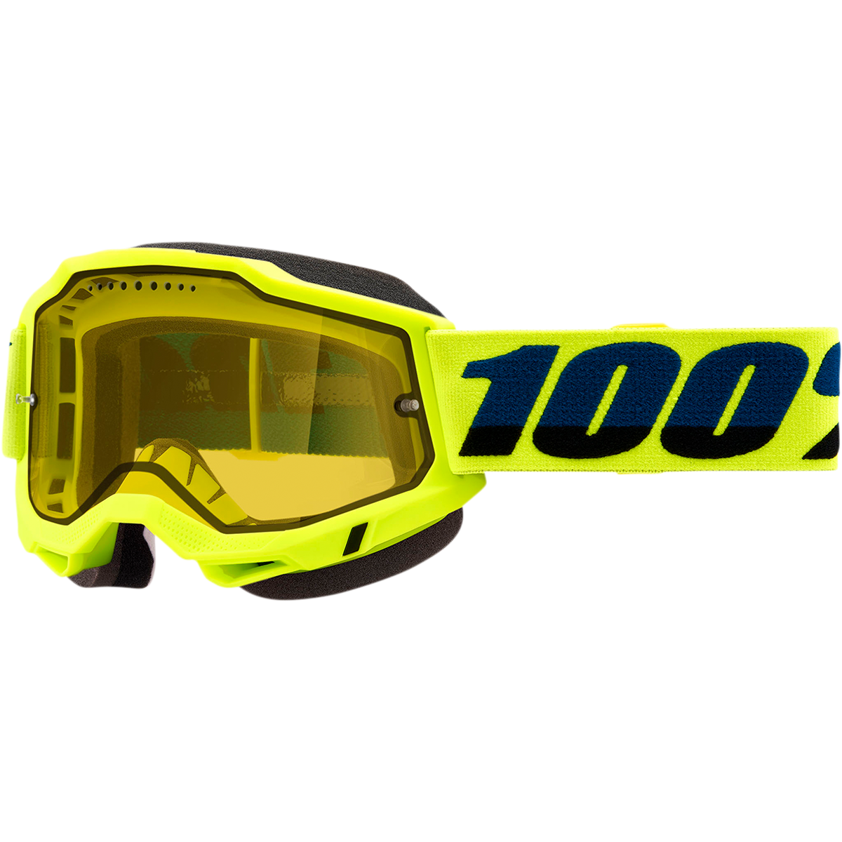 100% Accuri 2 Snow Goggles - Fluo Yellow - Yellow 50021-00003