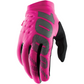 100% Women's Brisker Gloves - Neon Pink/Black - XL 10005-00009