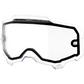 100% Armega Dual Lens - Vented - Clear 59052-00001