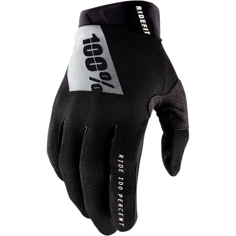 100% Ridefit Gloves - Black - 2XL 10010-00004