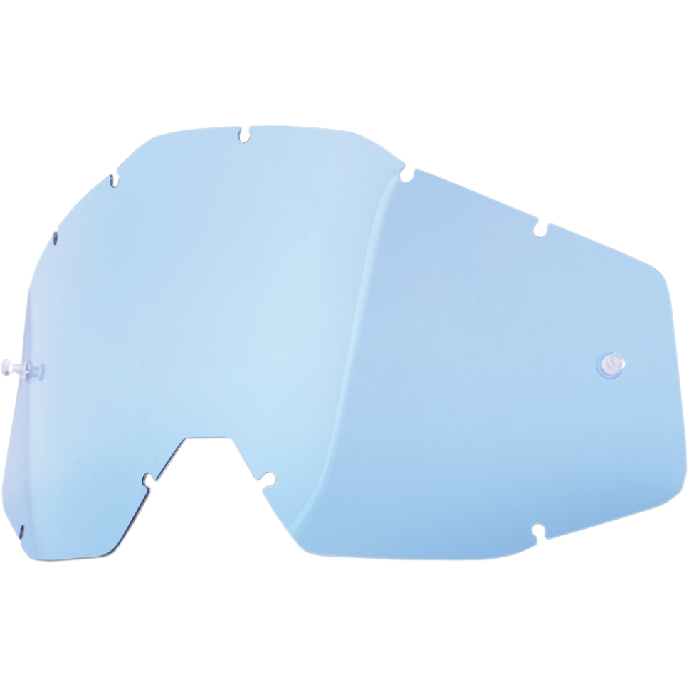 100% Accuri/Strata/Racecraft Lens - Blue 51001-002-02