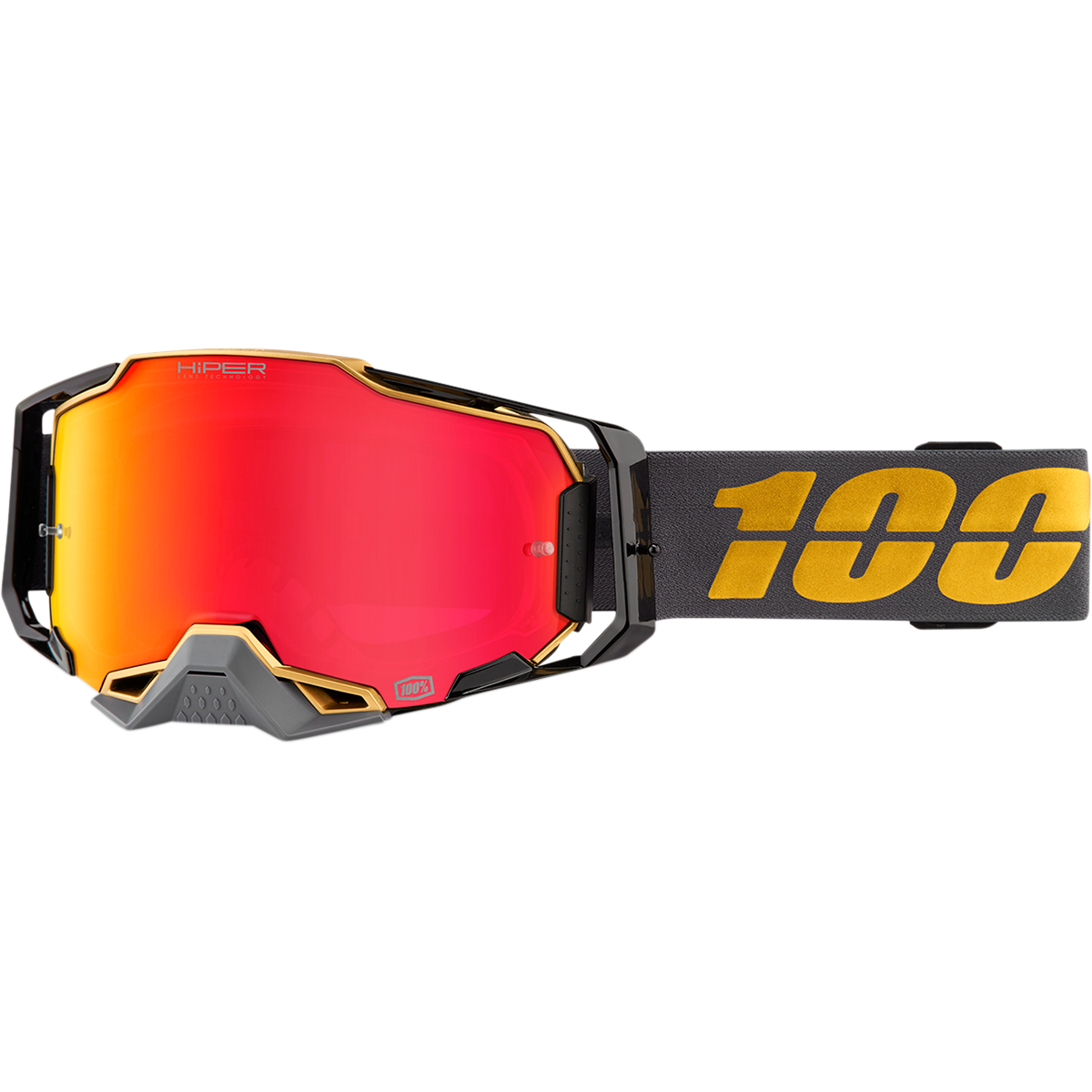 100% Armega Goggles - Falcon 5 - HiPER Red Mirror 50003-00001