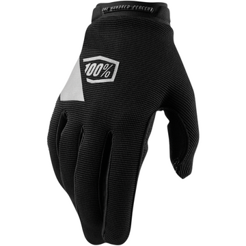 100% Women's Ridecamp Gloves - Black/Charcoal - Large 10013-00003